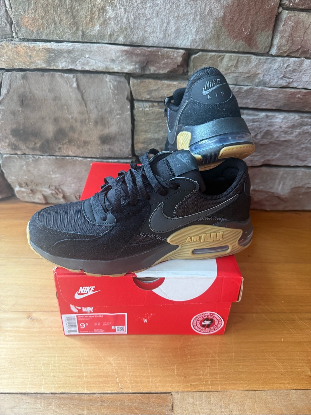 NIB/New Men’s Nike Air Max Excee  Black/Anthracite 9.5